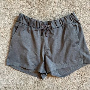 Lulu Lemon grey shorts - size 6